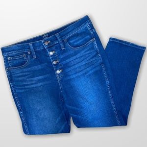 J. Crew High Rise Vintage Straight Button Fly 31